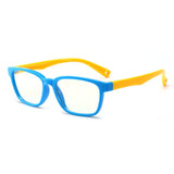 New Baby Anti-blue Light Glasses for Children Soft Frame Goggle Plain Silicone Glasses Kids Eye Fame Eywear Fashion