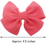 40PCS 4.5 Inch Baby Girl Hair Bows with Alligator Clips Hair Barrettes Hair Accessories for Girls Toddler Infants Kids