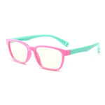 New Baby Anti-blue Light Glasses for Children Soft Frame Goggle Plain Silicone Glasses Kids Eye Fame Eywear Fashion