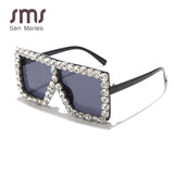 Fashion Baby Diamond Square Children Glasses 2020 New Luxury Rhinestone Frames Eyeglasses Kids Eye Frame Eyewear Vintage Glasses