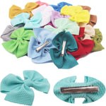 40PCS 4.5 Inch Baby Girl Hair Bows with Alligator Clips Hair Barrettes Hair Accessories for Girls Toddler Infants Kids