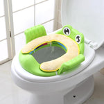 Baby Toilet Potty Seat Children Potty Safe Seat With Armrest for Girls Boy Toilet Training Outdoor Travel Infant Potty Cushion