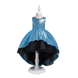 Elegant Girls Princess Dress For Baby Girls Wedding And Birthday Party Formal Dresses 2 -10 Years Old Girls Princess Tutu Dress