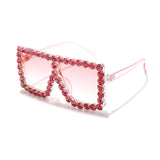 Fashion Baby Diamond Square Children Glasses 2020 New Luxury Rhinestone Frames Eyeglasses Kids Eye Frame Eyewear Vintage Glasses