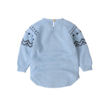 Baby Boys Romper Summer Infant Unisex Long-sleeved Cartoon Fox Infant Baby Clothing One Piece Summer Unisex Bodysuits One-Pieces