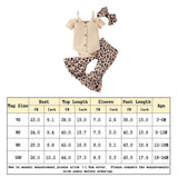 Baby Girl Solid Suspender+Pants Lovely T-Shirt Tops+Bell Bottoms 3 Piece Cute Tops+Floral Flare Pants Kids Clothes