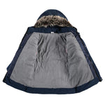 Warm Hooded Autumn And Winter Boys Winter Boys Childrens Clothing Boys Fur Collar