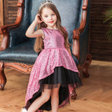 Elegant Girls Princess Dress For Baby Girls Wedding And Birthday Party Formal Dresses 2 -10 Years Old Girls Princess Tutu Dress