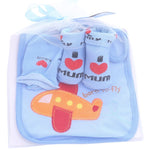 3PCS/Set Newborn Socks Infant Boy Girl Cotton Non-slip Floor Socks Baby Socks Gloves Saliva Towel Set Baby Clothes Accessories