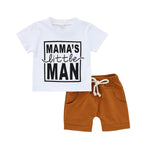 Baby Boys Clothing Sets Short Sleeve Top+Pocket Shorts Letter Print Kids Clothing2pcs Clothes Groups  Children Clothes Summer