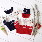 100% Brand New High Quality Children&#39;s Clothing Ins Hot Selling Knitting Cartoon Christmas Elk Sweater For Boys And Girls